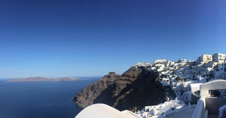 When In Santorini…